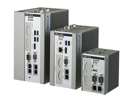 強(qiáng)大導(dǎo)軌型帶PC104的嵌入式無風(fēng)扇工業(yè)電腦：UNO-1100